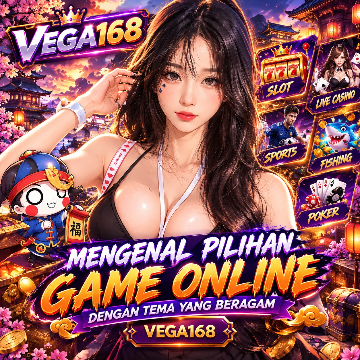 VEGA168 | Mengenal Pilihan Game Online dengan Tema yang Beragam